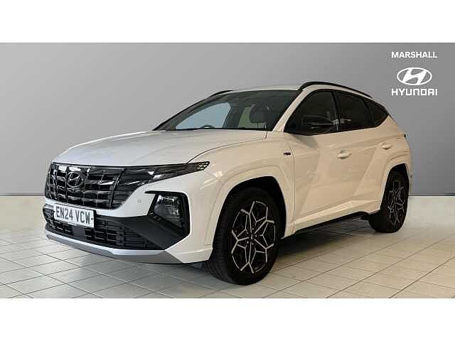Hyundai TUCSON 1.6 TGDi Plug-in Hybrid N Line 5dr 4WD Auto White