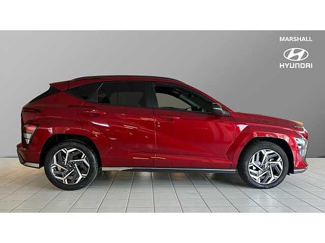 Hyundai KONA 1.6T 138 N Line 5dr Red