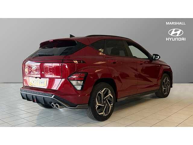 Hyundai KONA 1.6T 138 N Line 5dr Red