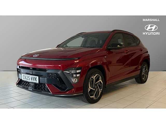 Hyundai KONA 1.6T 138 N Line 5dr Red
