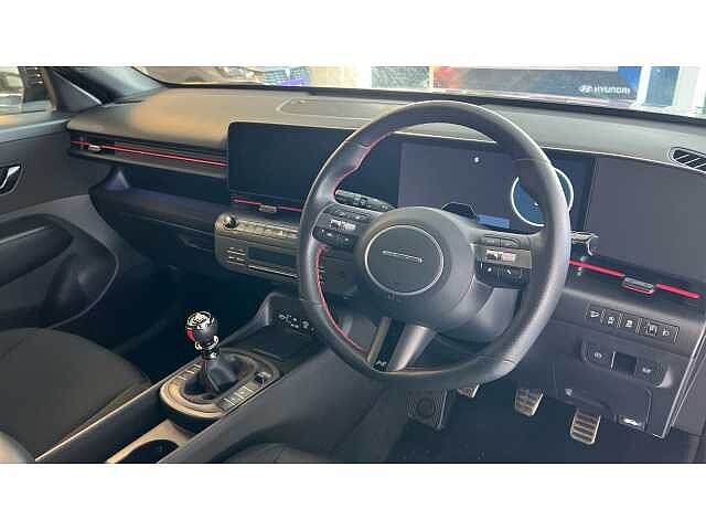 Hyundai KONA 1.6T 138 N Line 5dr Red