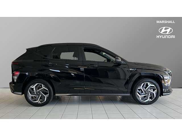 Hyundai KONA 1.6 Hybrid 129 N Line 5dr DCT Black