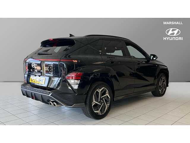 Hyundai KONA 1.6 Hybrid 129 N Line 5dr DCT Black