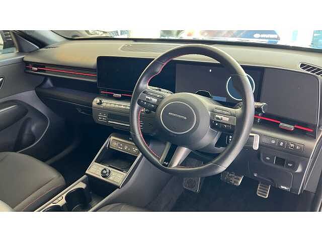 Hyundai KONA 1.6 Hybrid 129 N Line 5dr DCT Black