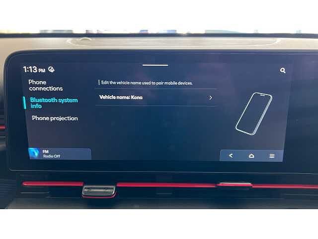 Hyundai KONA 1.6 Hybrid 129 N Line 5dr DCT Black
