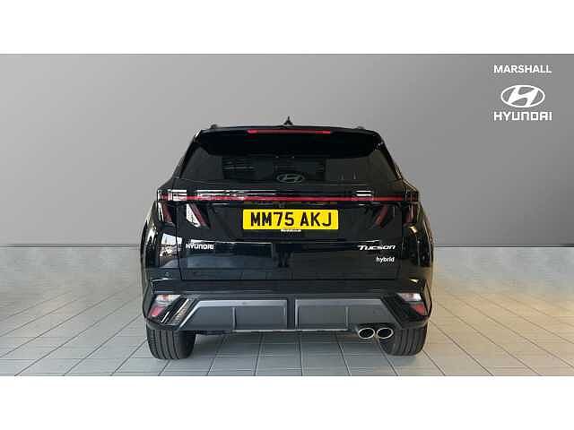 Hyundai TUCSON 1.6T Hybrid N Line 5dr Auto Black