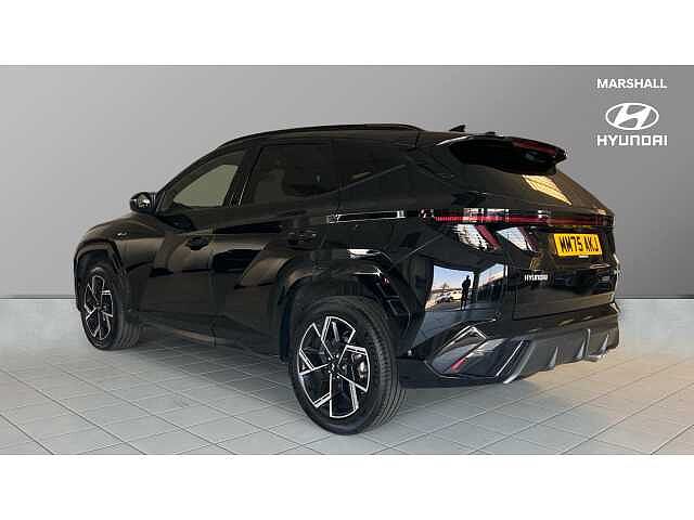 Hyundai TUCSON 1.6T Hybrid N Line 5dr Auto Black