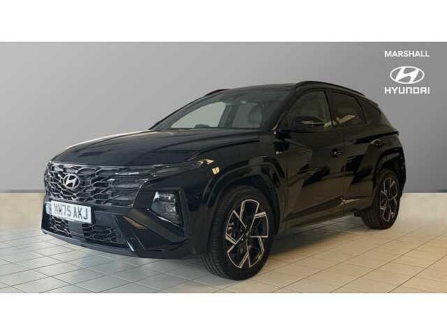Hyundai TUCSON 1.6T Hybrid N Line 5dr Auto Black