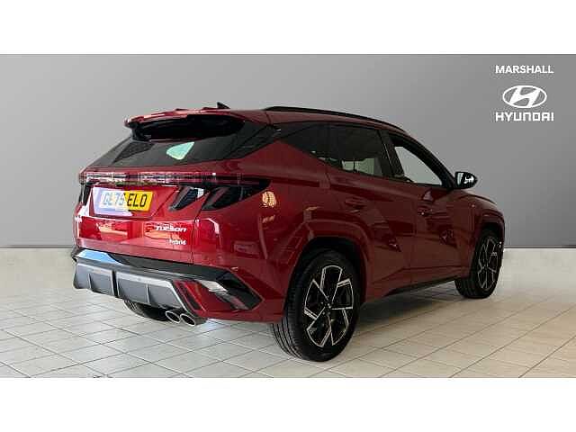 Hyundai TUCSON 1.6T Hybrid N Line 5dr Auto RED