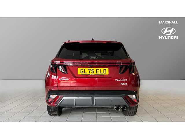 Hyundai TUCSON 1.6T Hybrid N Line 5dr Auto RED