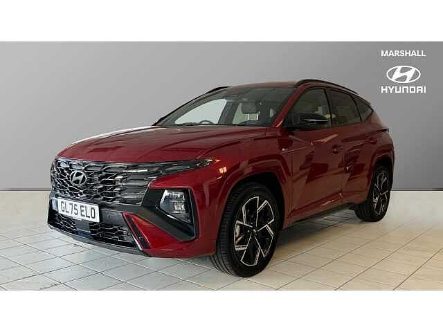 Hyundai TUCSON 1.6T Hybrid N Line 5dr Auto RED