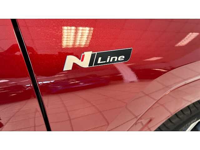 Hyundai TUCSON 1.6T Hybrid N Line 5dr Auto RED