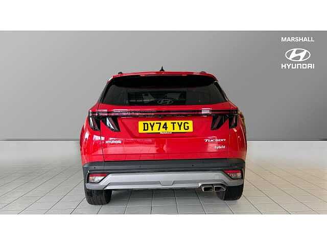 Hyundai TUCSON 1.6T Hybrid Ultimate 5dr Auto Red