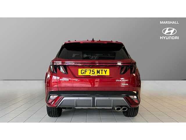 Hyundai TUCSON 1.6T Hybrid N Line S 5dr Auto RED