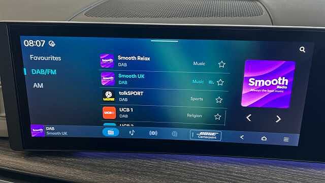 Hyundai SANTA FE 1.6 TGDi 239 Hybrid Ultimate 5dr Auto Pebble Blue