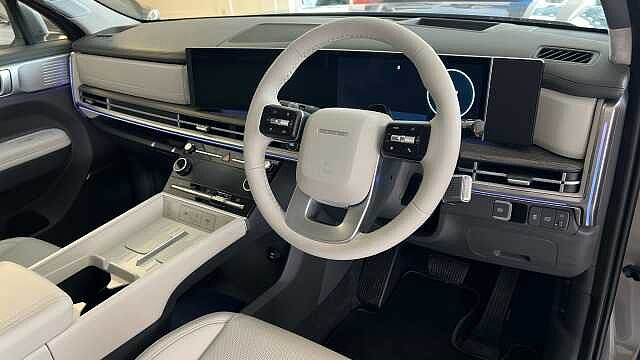 Hyundai SANTA FE 1.6 TGDi 239 Hybrid Ultimate 5dr Auto Pebble Blue