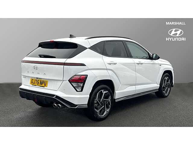 Hyundai KONA KONA 1.0T 100 N Line 5dr Serenity White