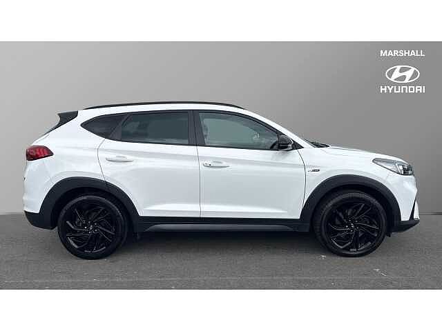 Hyundai TUCSON TUCSON 1.6 TGDi 177 N Line 5dr 2WD White