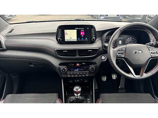 Hyundai TUCSON TUCSON 1.6 TGDi 177 N Line 5dr 2WD White
