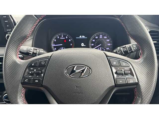 Hyundai TUCSON TUCSON 1.6 TGDi 177 N Line 5dr 2WD White