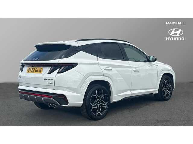 Hyundai TUCSON TUCSON 1.6 TGDi Hybrid 230 N Line S 5dr 2WD Auto White