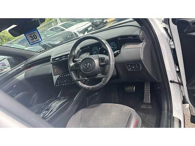Hyundai TUCSON TUCSON 1.6 TGDi Hybrid 230 N Line S 5dr 2WD Auto White