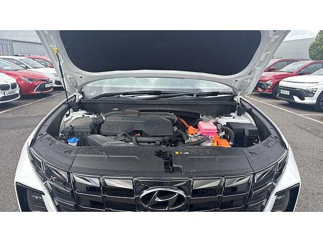 Hyundai TUCSON TUCSON 1.6 TGDi Hybrid 230 N Line S 5dr 2WD Auto White