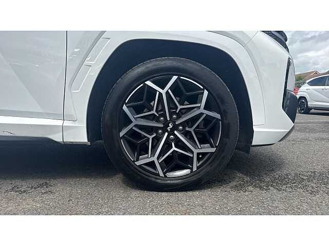 Hyundai TUCSON TUCSON 1.6 TGDi Hybrid 230 N Line S 5dr 2WD Auto White