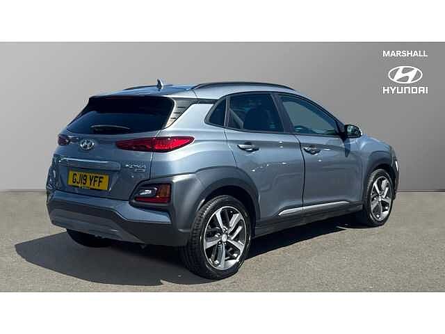 Hyundai KONA KONA 1.6T GDi Blue Drive Premium GT 5dr 4WD DCT SILVER