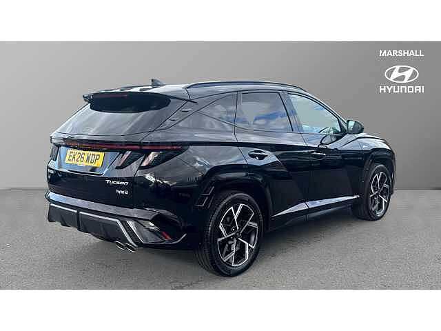 Hyundai TUCSON TUCSON 1.6T 239 Hybrid N Line S 5dr Auto Abyss Black Prl