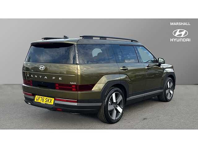 Hyundai SANTA FE SANTA FE 1.6 TGDi 239 Hybrid Ultimate 5dr Auto Olive Green