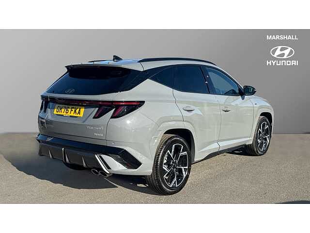 Hyundai TUCSON TUCSON 1.6T 239 Hybrid N Line 5dr Auto Shadow Grey