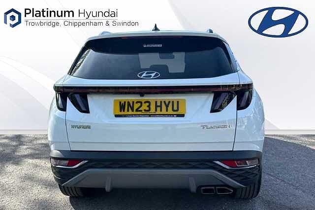 Hyundai TUCSON 1.6 TGDi 48V MHD Premium 5dr 2WD DCT White