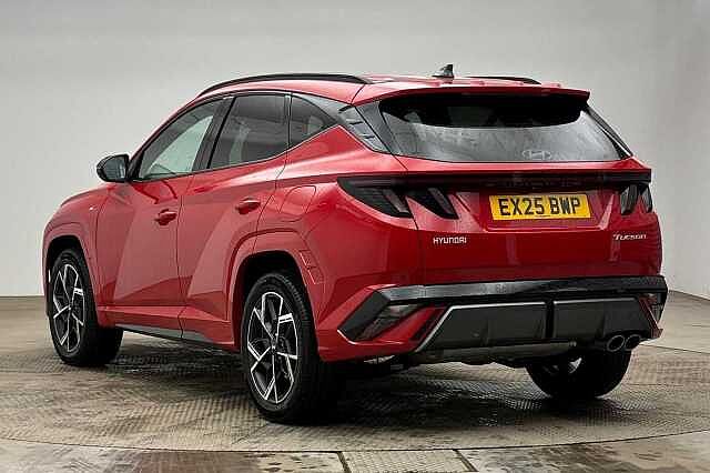 Hyundai TUCSON 1.6T N Line 5dr Engine Red