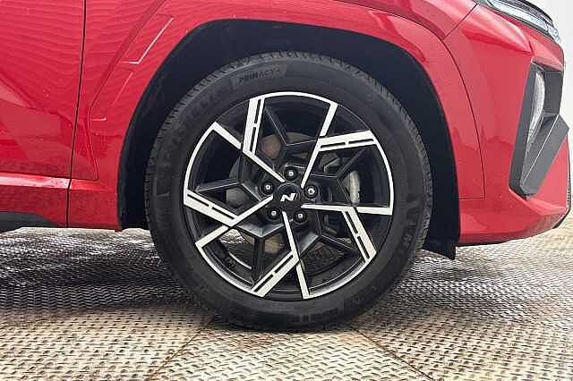 Hyundai TUCSON 1.6T N Line 5dr Engine Red