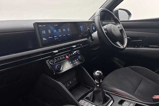 Hyundai TUCSON 1.6T N Line 5dr Engine Red