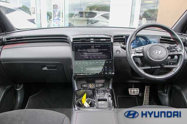 Hyundai TUCSON 1.6 TGDi Hybrid 230 N Line S 5dr 2WD Auto Dark Knight Grey