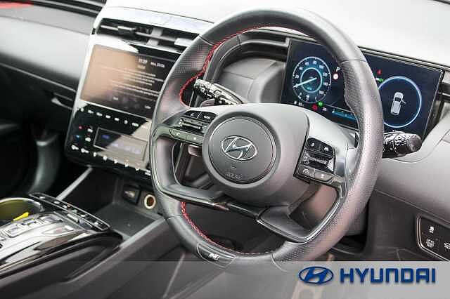 Hyundai TUCSON 1.6 TGDi Hybrid 230 N Line S 5dr 2WD Auto Dark Knight Grey