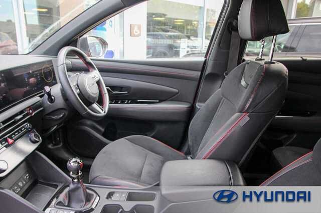 Hyundai TUCSON 1.6T N Line 5dr Engine Red