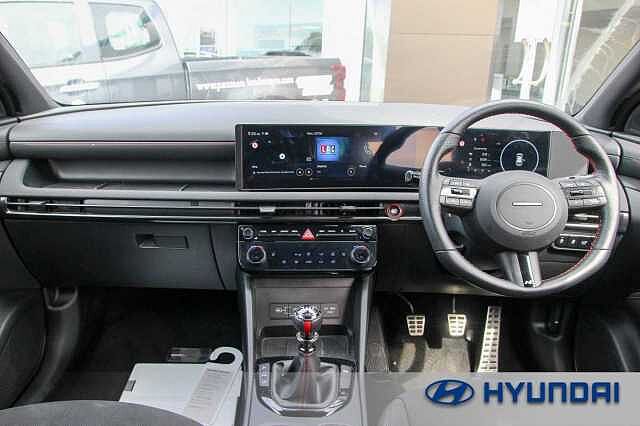 Hyundai TUCSON 1.6T N Line 5dr Engine Red