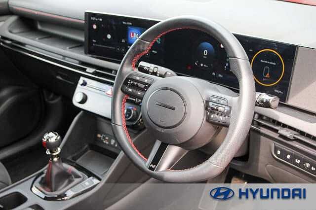 Hyundai TUCSON 1.6T N Line 5dr Engine Red