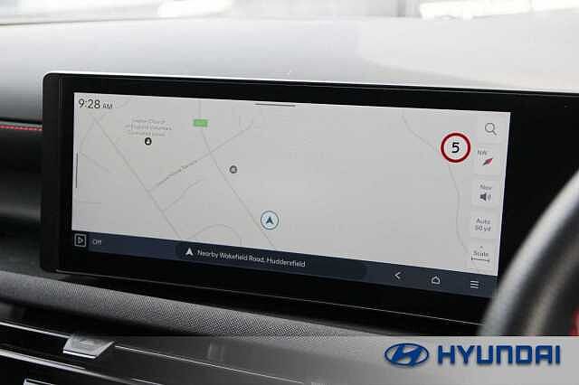 Hyundai TUCSON 1.6T N Line 5dr Engine Red