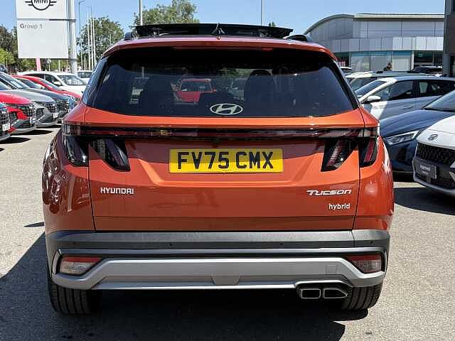 Hyundai TUCSON Tucson Ultimate Hybrid 1.6 T-GDi HEV 4WD (215ps) Jupiter Orange