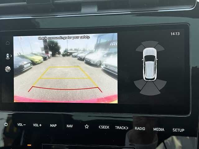 Hyundai TUCSON N Line S Hybrid 1.6 T-GDi HEV (230ps) Engine Red