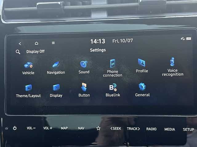 Hyundai TUCSON N Line S Hybrid 1.6 T-GDi HEV (230ps) Engine Red