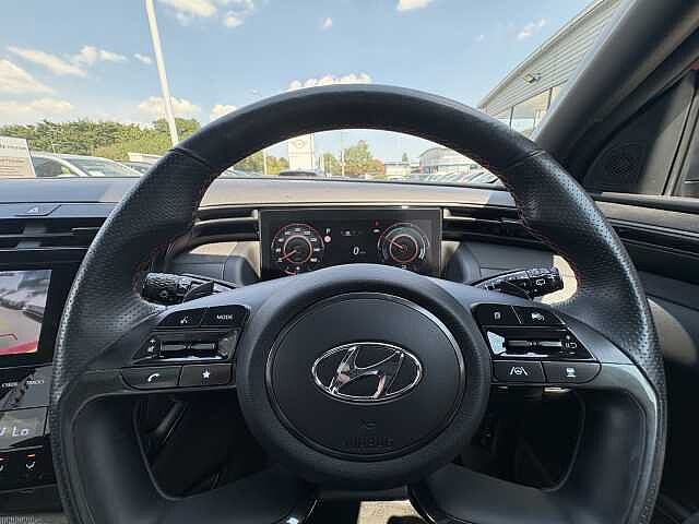 Hyundai TUCSON N Line S Hybrid 1.6 T-GDi HEV (230ps) Engine Red