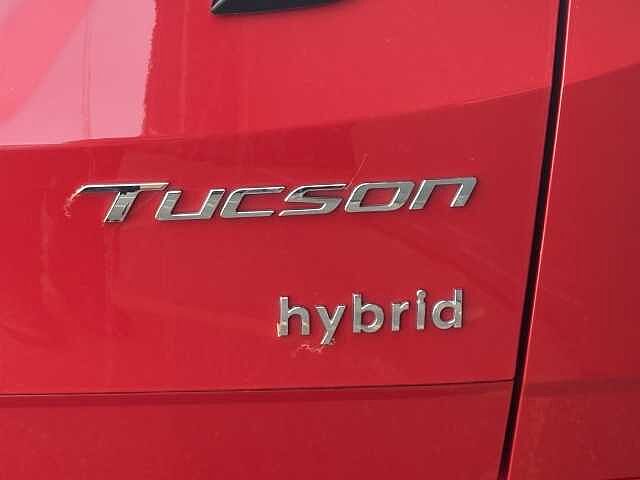 Hyundai TUCSON N Line S Hybrid 1.6 T-GDi HEV (230ps) Engine Red