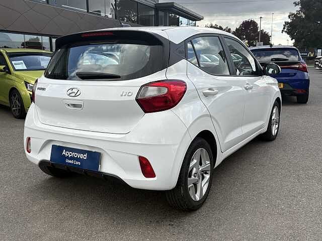 Hyundai I10 SE Connect 1.0 MPi (67ps) Atlas White
