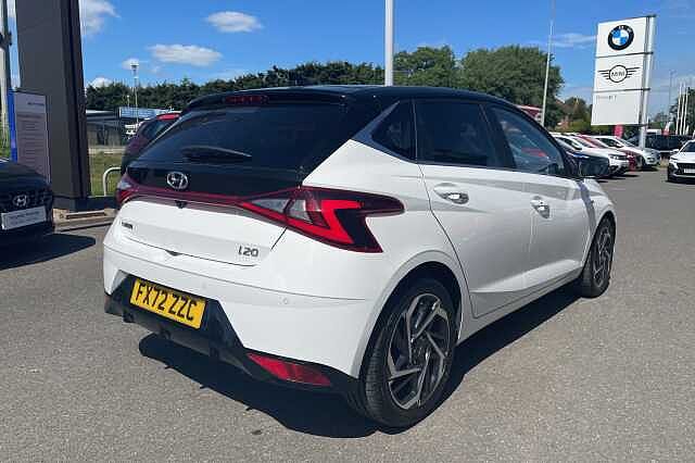 Hyundai I20 Ultimate 1.0 T-GDi MHEV (100ps) Atlas White