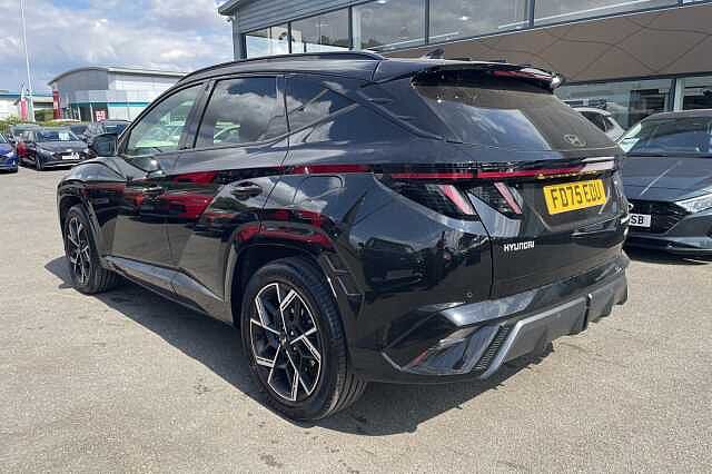 Hyundai TUCSON N Line S Plug-in Hybrid 1.6 T-GDi PHEV (252ps) Abyss Black
